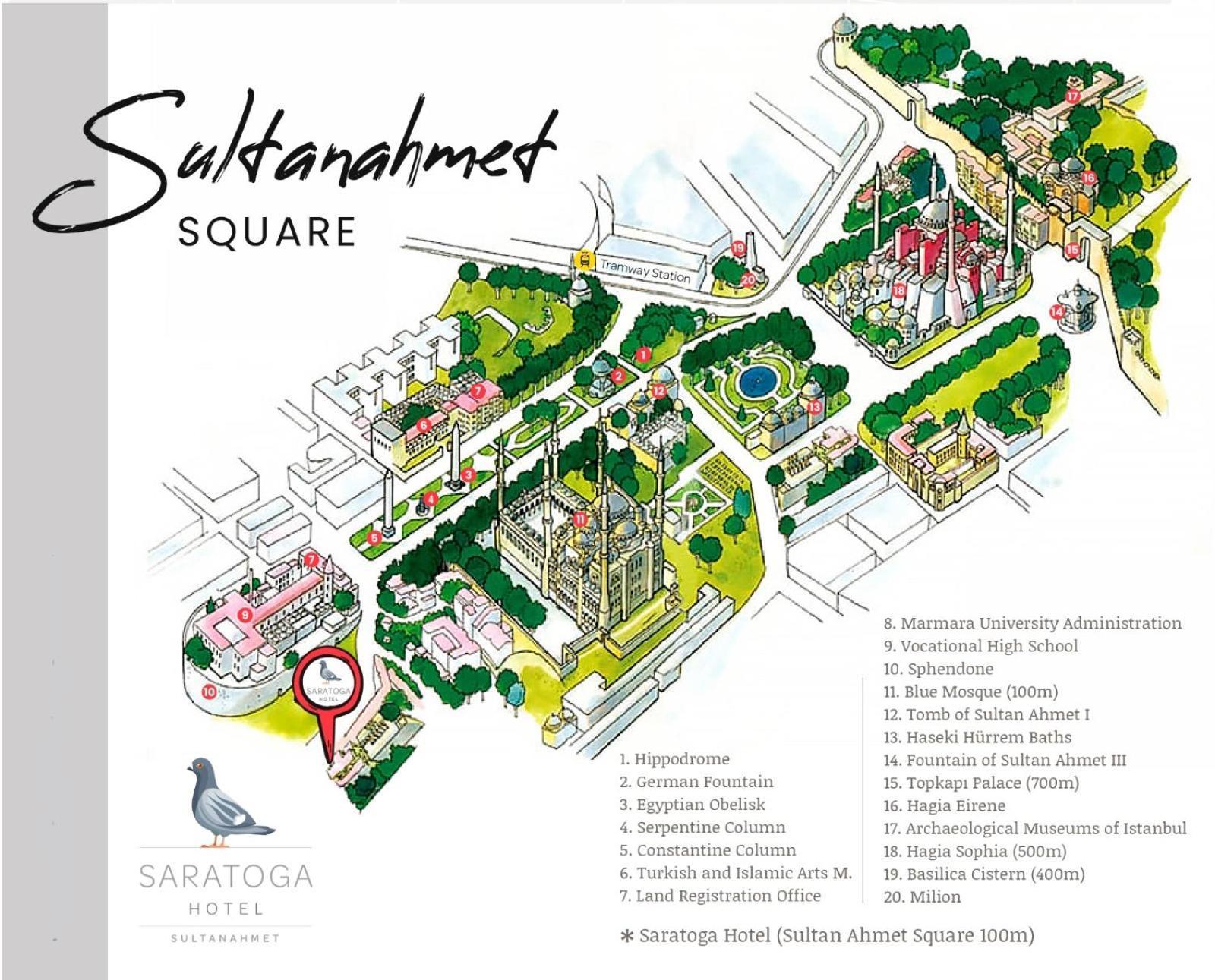 Saratoga Hotel Sultanahmet イスタンブール エクステリア 写真